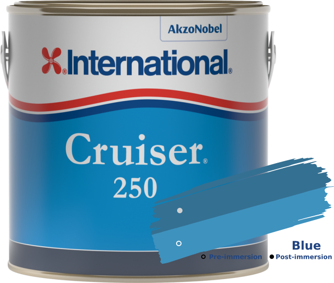 Antifouling Farbe International Cruiser 250 Blue 750ml