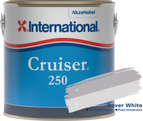 Antifouling International Cruiser 250 Dover White 0,75 L Antifouling