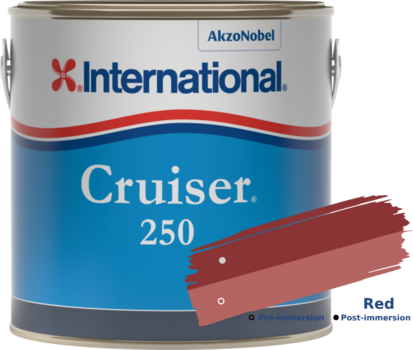 Antifouling International Cruiser 250 Red 2‚5L - 1