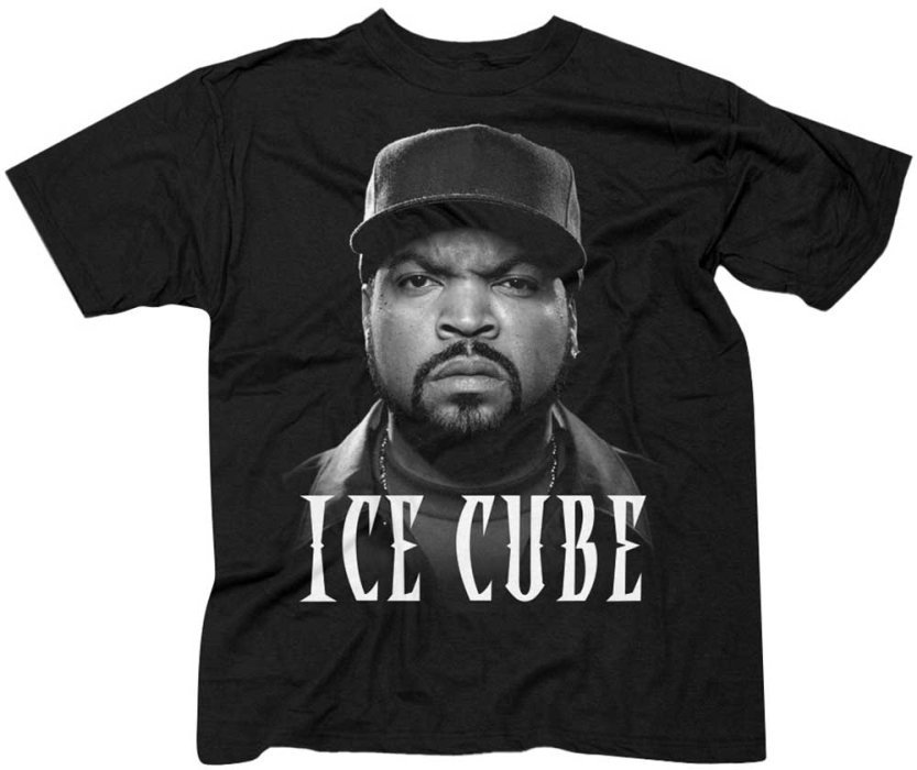 T-Shirt Ice Cube T-Shirt Good Day Face Black S