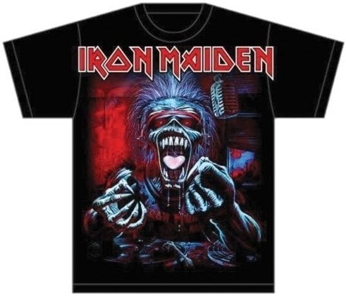 Skjorta Iron Maiden Skjorta A Real Dead One Unisex Black L