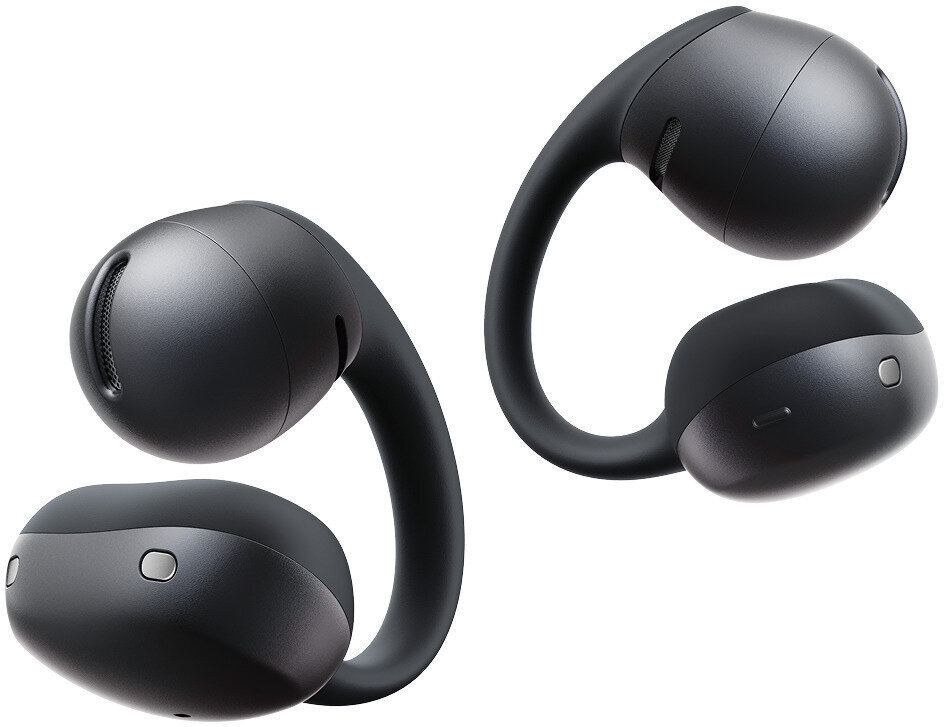 Bežične In-ear slušalice Shokz OpenDots Air Black Bežične In-ear slušalice