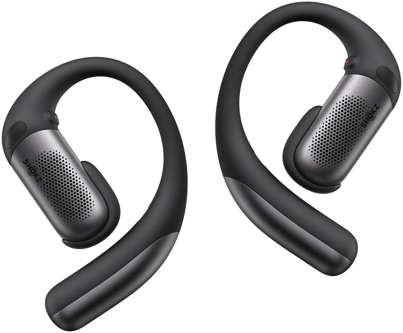 Drahtlose Ohrbügel-Kopfhörer Shokz OpenFit PRO Black Drahtlose Ohrbügel-Kopfhörer