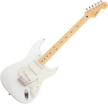 Guitare électrique Fender MIJ Hybrid II Stratocaster MN Satin Arctic White Guitare électrique - 1