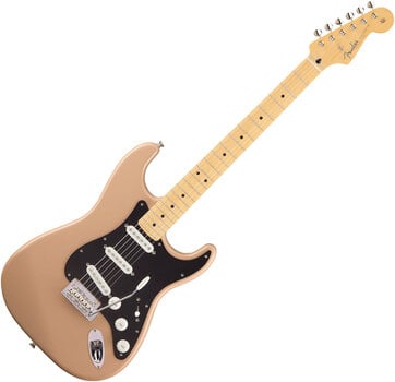 Guitare électrique Fender MIJ Hybrid II Stratocaster MN Satin Sahara Taupe Guitare électrique - 1