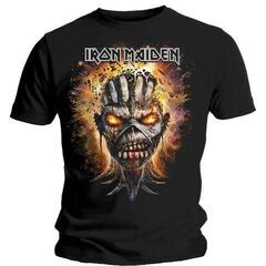 Camiseta de manga corta Iron Maiden Eddie Exploding Head Black