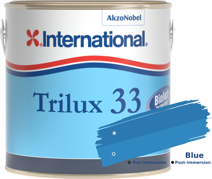 Antifouling Farbe International Trilux 33 Blue 750ml