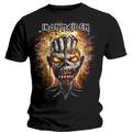 Iron Maiden Eddie Exploding Head Black S T-Shirt