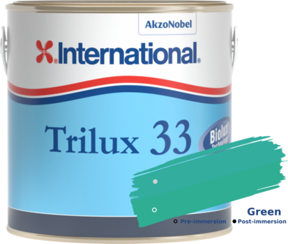 Antivegetativni premaz International Trilux 33 Green 2‚5L - 1