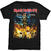 Skjorte Iron Maiden Skjorte Holy Smoke Black 2XL