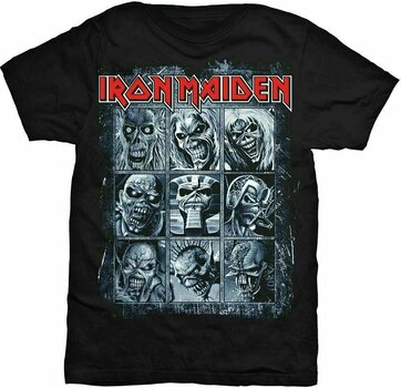 Skjorte Iron Maiden Skjorte Nine Eddies Black L - 1