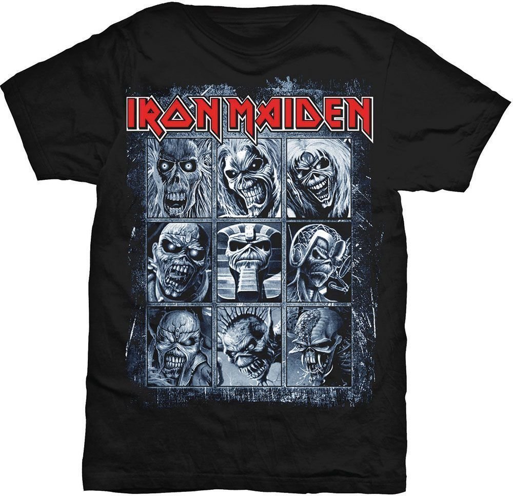 T-Shirt Iron Maiden T-Shirt Nine Eddies Black M