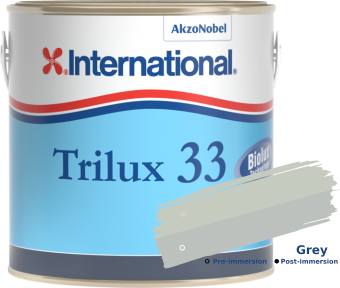 Antifouling Paint International Trilux 33 Grey 375ml
