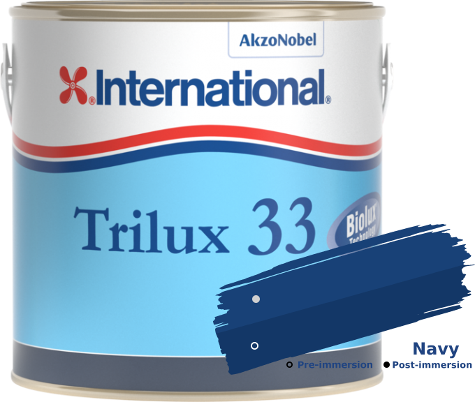 Αντιρρυπαντικό Υφαλόχρωμα International Trilux 33 Navy 2‚5L