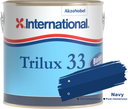 Antifouling Paint International Trilux 33 Navy 750ml - 1