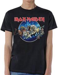T-shirt Iron Maiden Wasted Years Circle Black L T-shirt