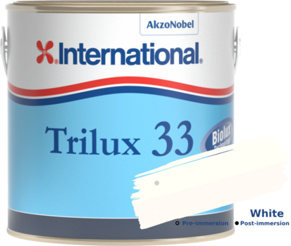Αντιρρυπαντικό Υφαλόχρωμα International Trilux 33 White 2‚5L - 1