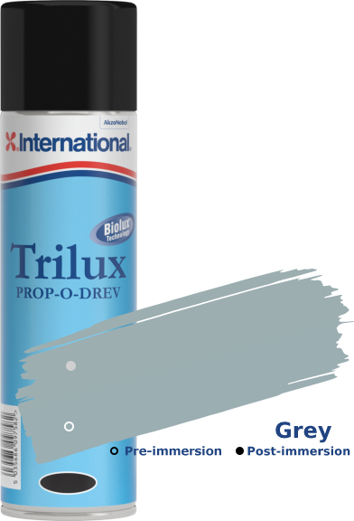Antifouling Paint International Trilux Prop-O-Drev Grey