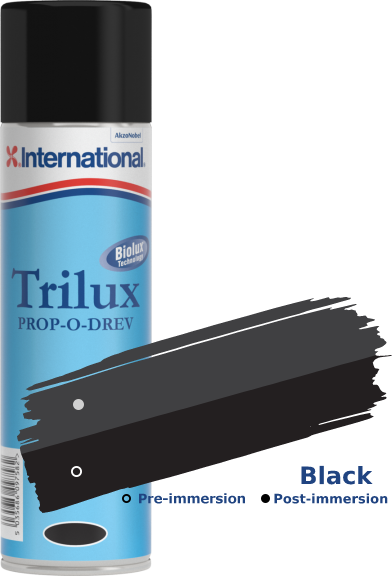 International Trilux Prop-O-Drev Antifouling matrice Black