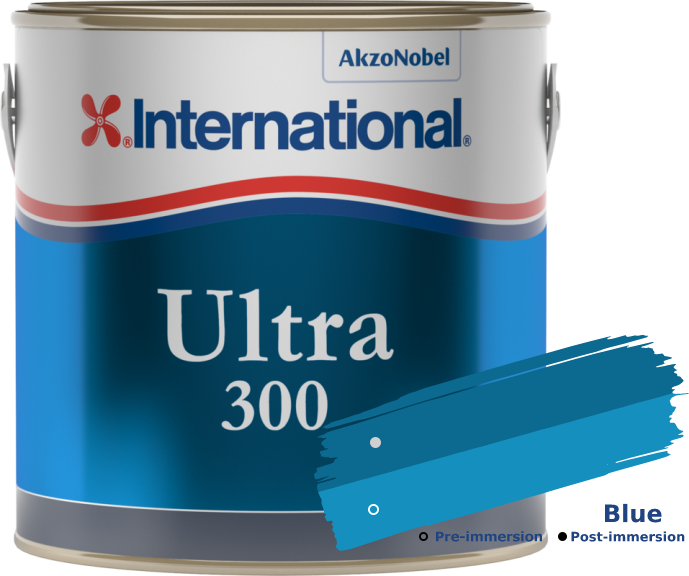 International Ultra 300 Antifouling matrice Blue