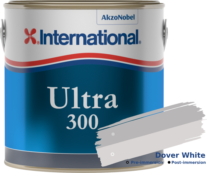 Antifouling International Ultra 300 Dover White 2‚5L