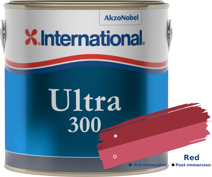 International Ultra 300 Antifouling matrice Red