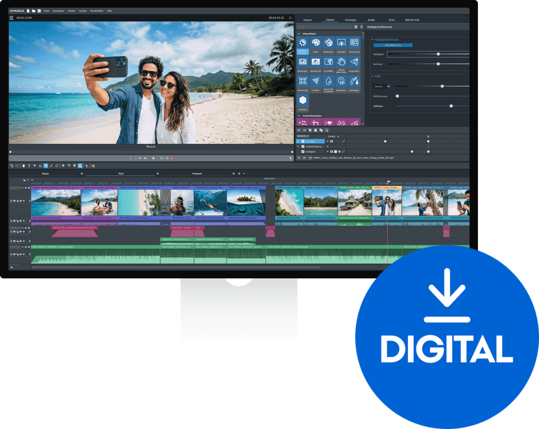 Logiciel MAGIX MAGIX Video deluxe Ultimate 2027 (Produit numérique)