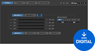 Software de studio Digital Brain Instruments Midi Player Pro (Produs digital)