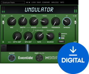 Studijski software plug-in efekt Eventide Undulator (Digitalni izdelek)