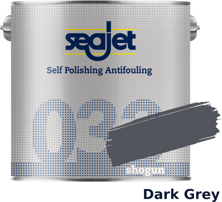 Antifouling Farbe Seajet 033 Shogun Dark Grey 2,5L