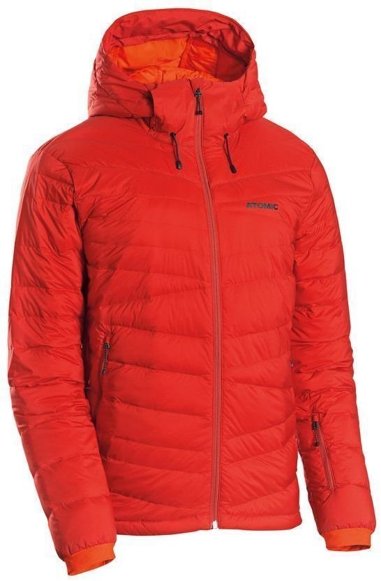 Ski Jacket Atomic Ridgeline Hybrid Down Dark Red L