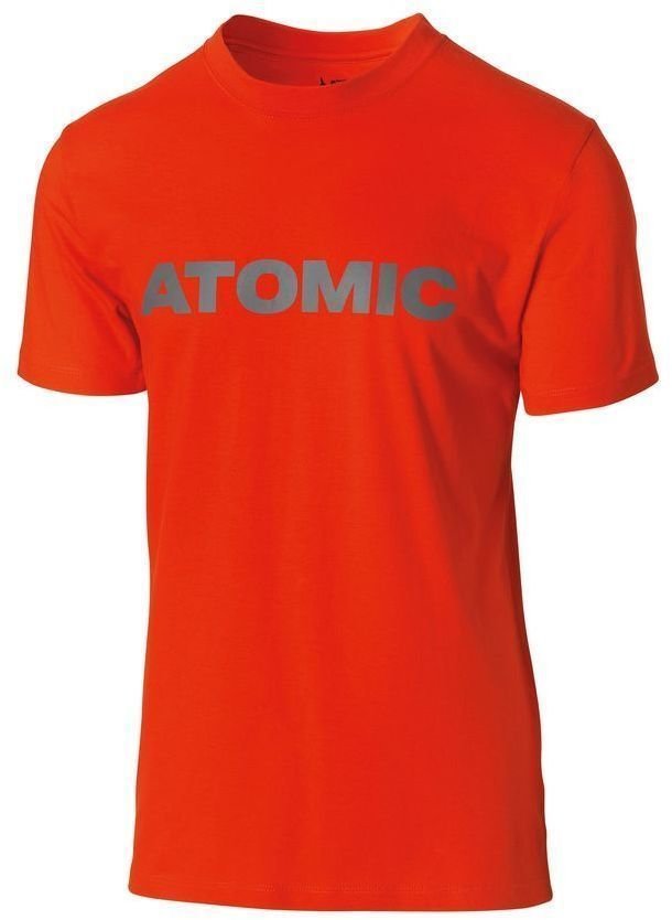 T-shirt/casaco com capuz para esqui Atomic Alps T-Shirt Bright Red L T-Shirt