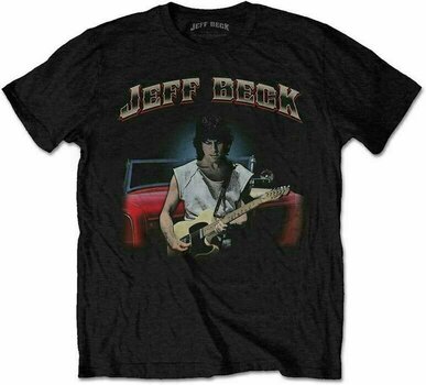 Camiseta de manga corta Jeff Beck Camiseta de manga corta Hot Rod Unisex Black XL - 1