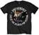 Shirt Jimi Hendrix Shirt Atlanta Pop Festival 1970 Unisex Zwart S