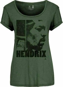 Shirt Jimi Hendrix Shirt Let Me Live Khaki Green M - 1