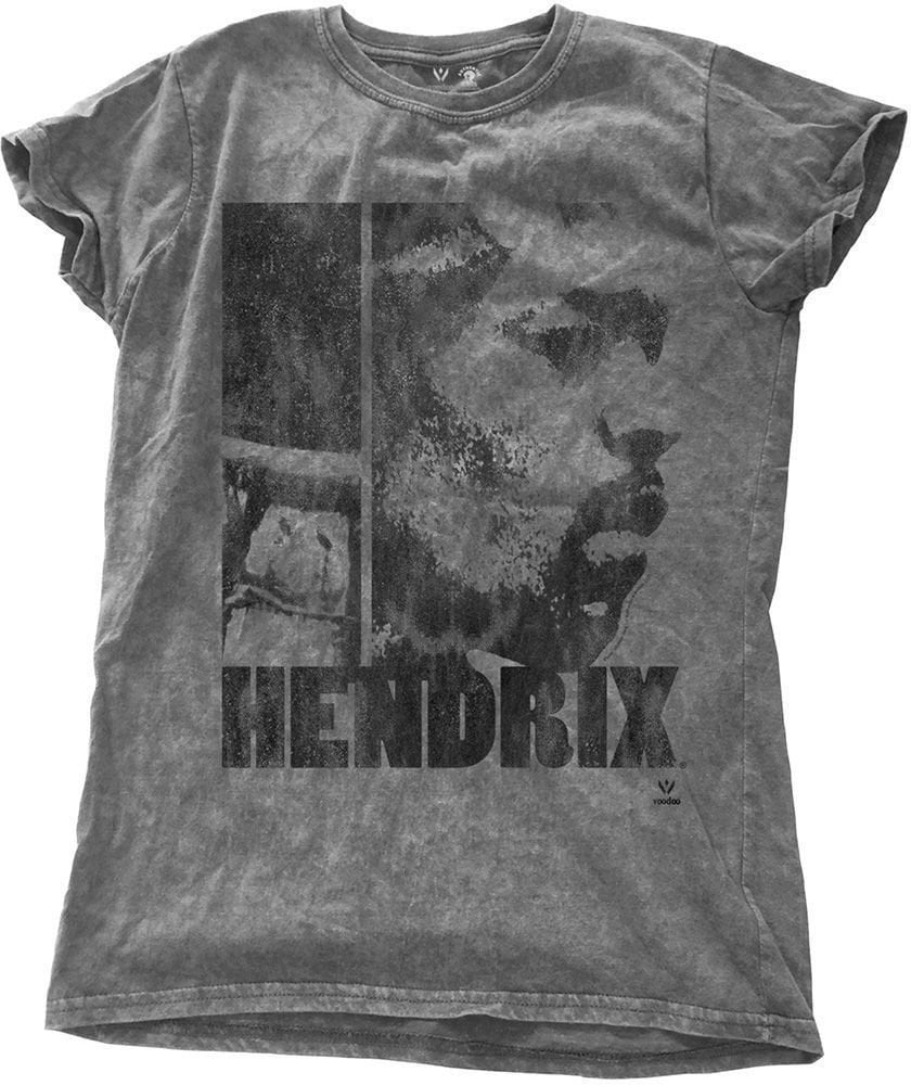 T-shirt Jimi Hendrix Let Me Live with Snow Charcoal Grey L T-shirt