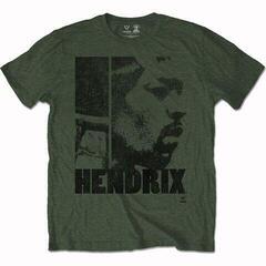 T-Shirt Jimi Hendrix T-Shirt Let Me Live Unisex Khaki Green S