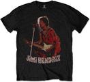 Jimi Hendrix Orange Kaftan Black XL Camiseta de manga corta