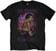 Camiseta de manga corta Jimi Hendrix Camiseta de manga corta Purple Haze Frame Unisex Black L