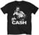 Shirt Johnny Cash Shirt Unisex Finger Unisex Black M