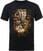 T-Shirt Johnny Cash T-Shirt Guitar Song Titles Unisex Black XL