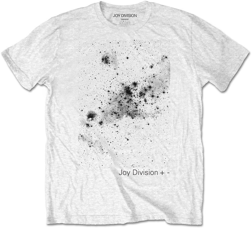 T-shirt Joy Division T-shirt Plus/Minus JH Branco L