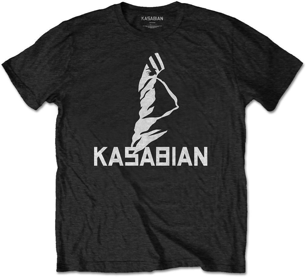 T-shirt Kasabian T-shirt Ultra Face 2004 Tour Black L