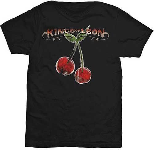 T-shirt Kings of Leon Cherries Black M T-shirt
