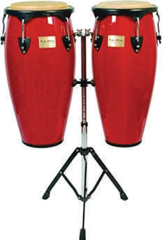 Congas Tycoon STC-2 Supremo Series Congas Red