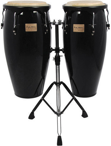 Congas Tycoon STC-2 Supremo Series Congas Black
