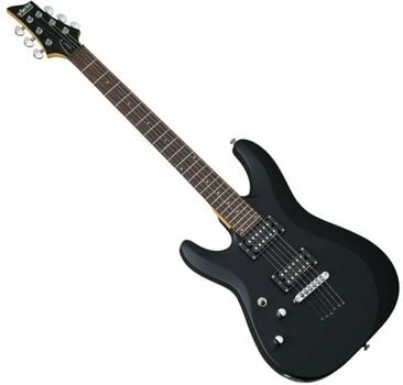 Електрическа китара-лява ръка Schecter C-6 Deluxe LH Satin Black
