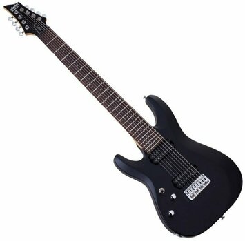 Električna kitara za levičarje Schecter C-8 Deluxe LH Satin Black - 1