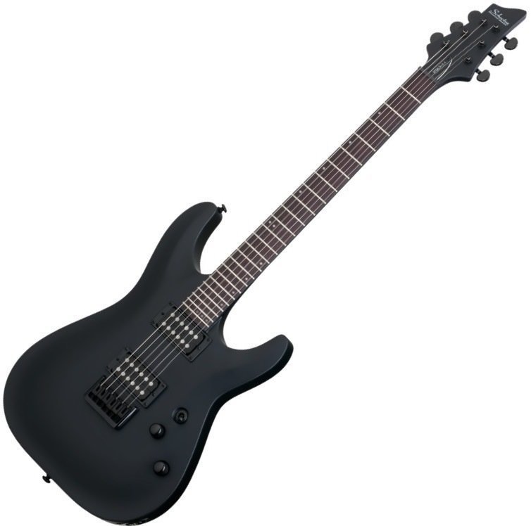 Elektrische gitaar Schecter Stealth C-1 Satin Black