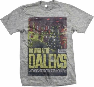 T-shirt StudioCanal Doctor Who & The Daleks Grey S T-shirt - 1